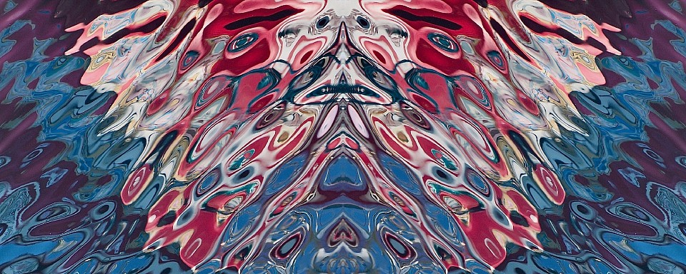 As gaudy as a butterfly. Symmetry